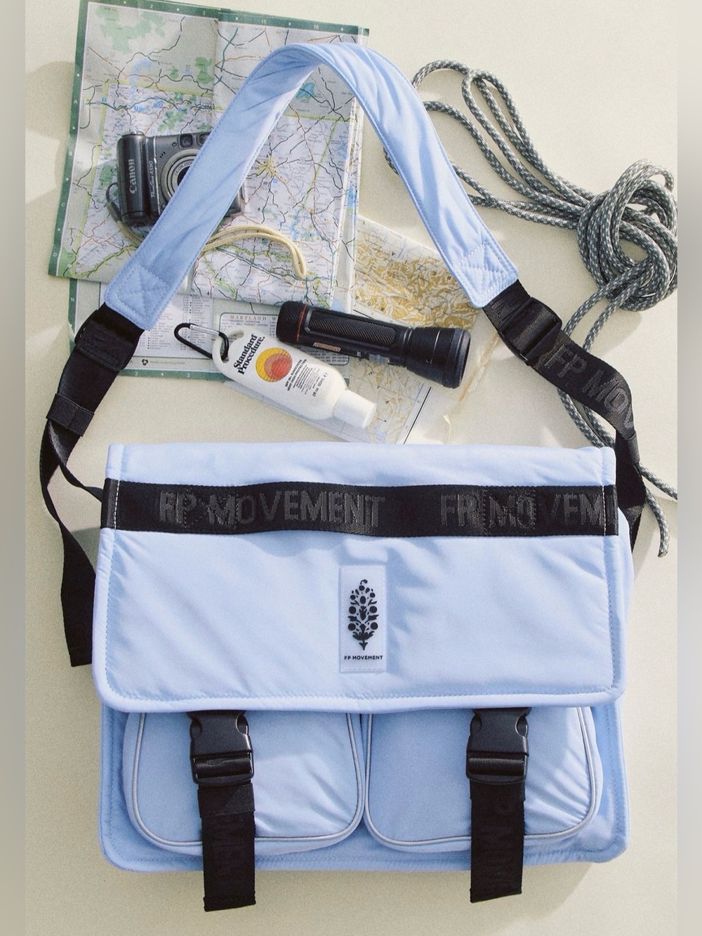 Free People Movement In Motion Messenger Bag